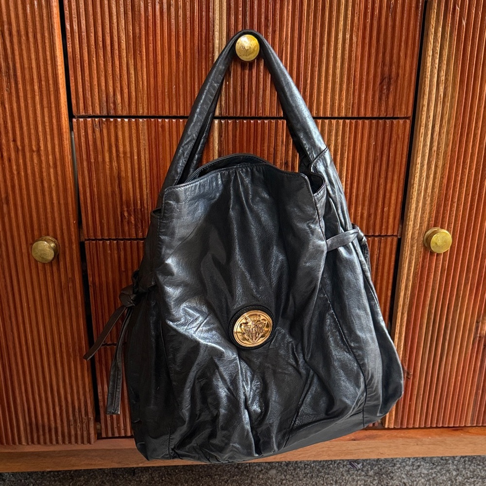 Gucci Black Leather Hobo Bag - Picture 2 of 3